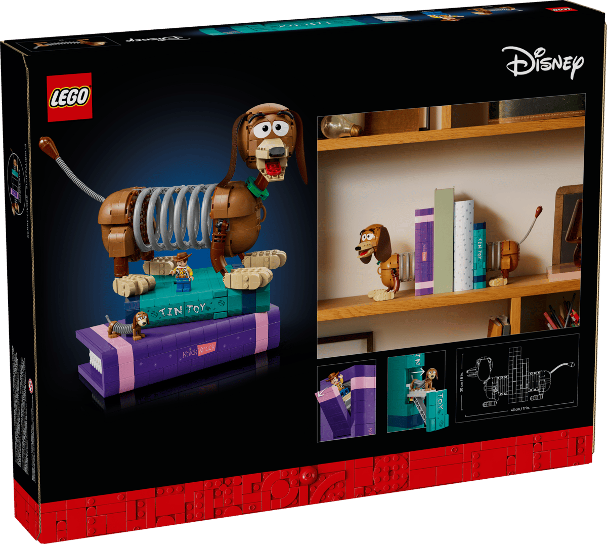 LEGO Disney - Toy Story Slinky Dog Bookends - 43301