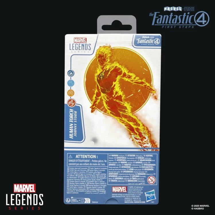 Marvel Legends - The Fantastic Four First Steps - Human Torch Action Figure
