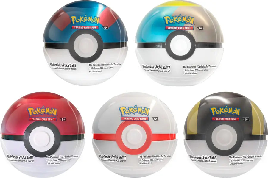 Pokemon TCG: Pokeball Tin 2024 Reprint (D25)