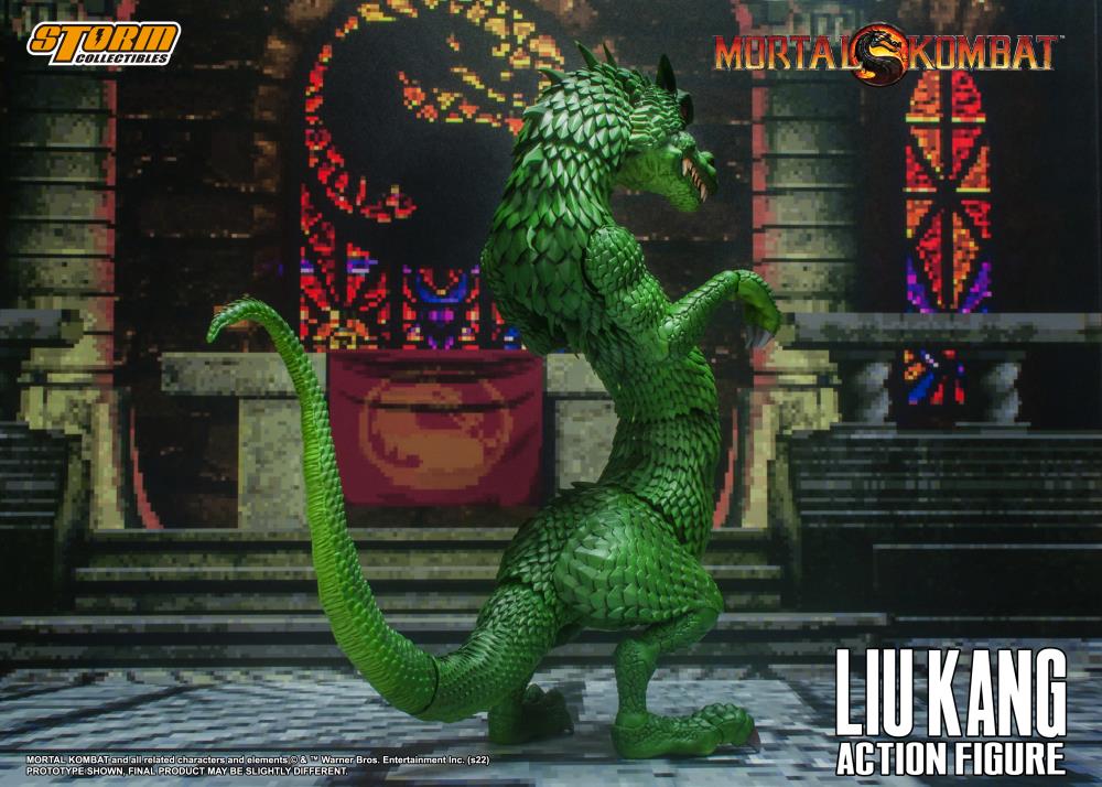 Storm Collectibles - Mortal Kombat VS Series Liu Kang and Dragon 1/12 Scale Action Figure Set (OPEN BOX)