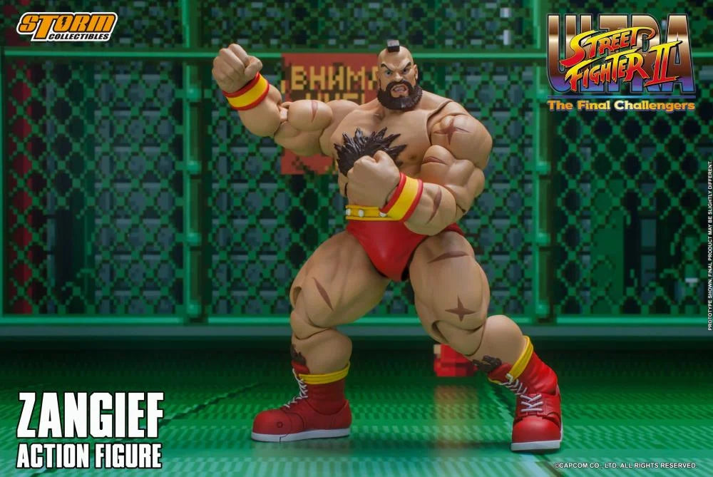 Storm Collectibles - Ultra Street Fighter II: The Final Challengers Zangief 1/12 Scale Action Figure