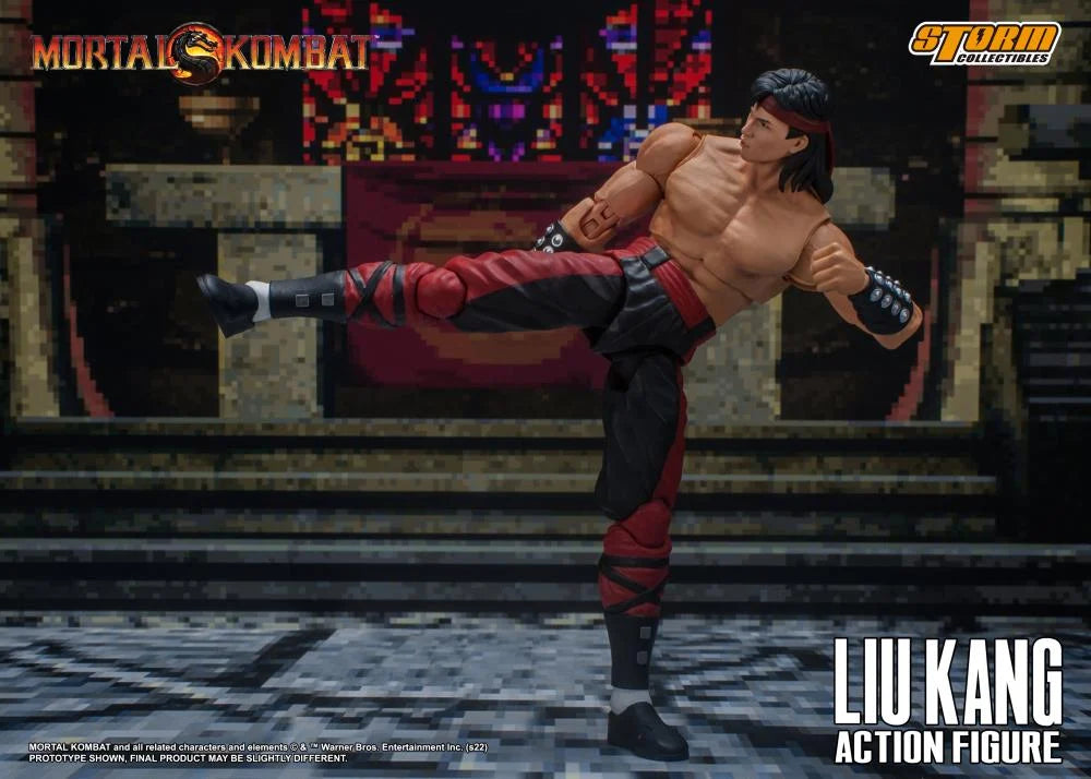 Storm Collectibles - Mortal Kombat VS Series Liu Kang and Dragon 1/12 Scale Action Figure Set (OPEN BOX)