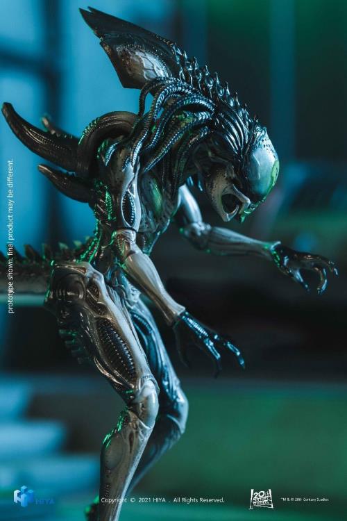 HIYA TOYS - Alien vs. Predator: Requiem Predalien (Battle Damaged) 1:18 Scale PX Previews Exclusive Figure