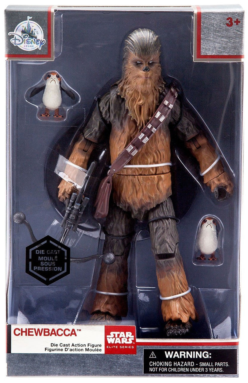 Disney Star Wars - Chewbacca with Porgs Elite Series Action Figure - Die Cast