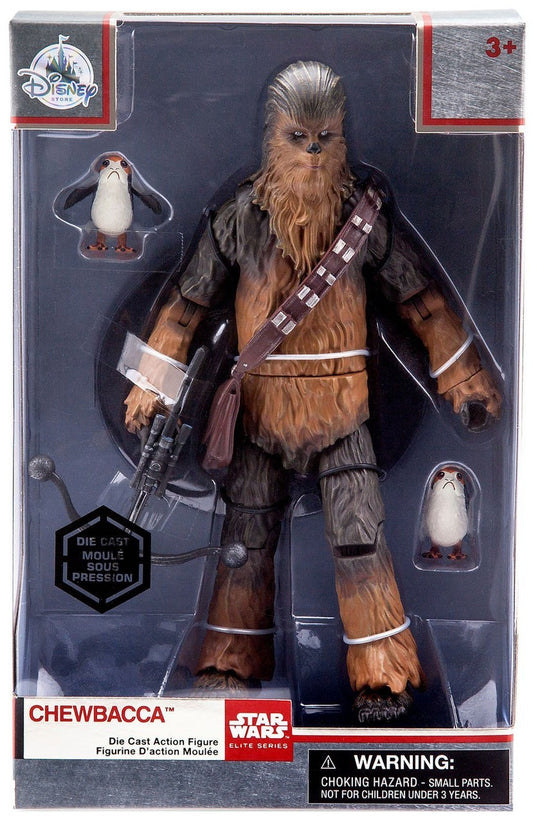 Disney Star Wars - Chewbacca with Porgs Elite Series Action Figure - Die Cast