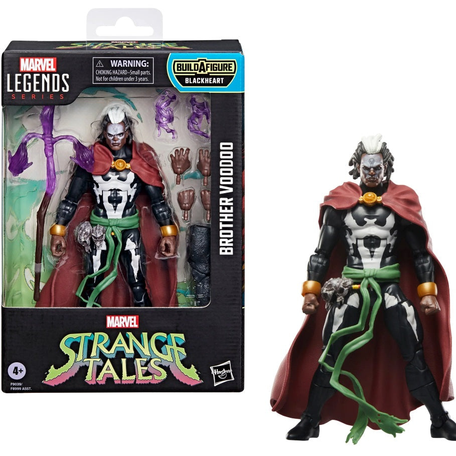 Marvel Legends - Strange Tales - Brother Voodoo Action Figure - Blackheart BAF