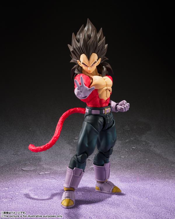 S.H.Figuarts - Dragon Ball GT - Super Saiyan 4 Vegeta Action Figure (OPEN BOX)