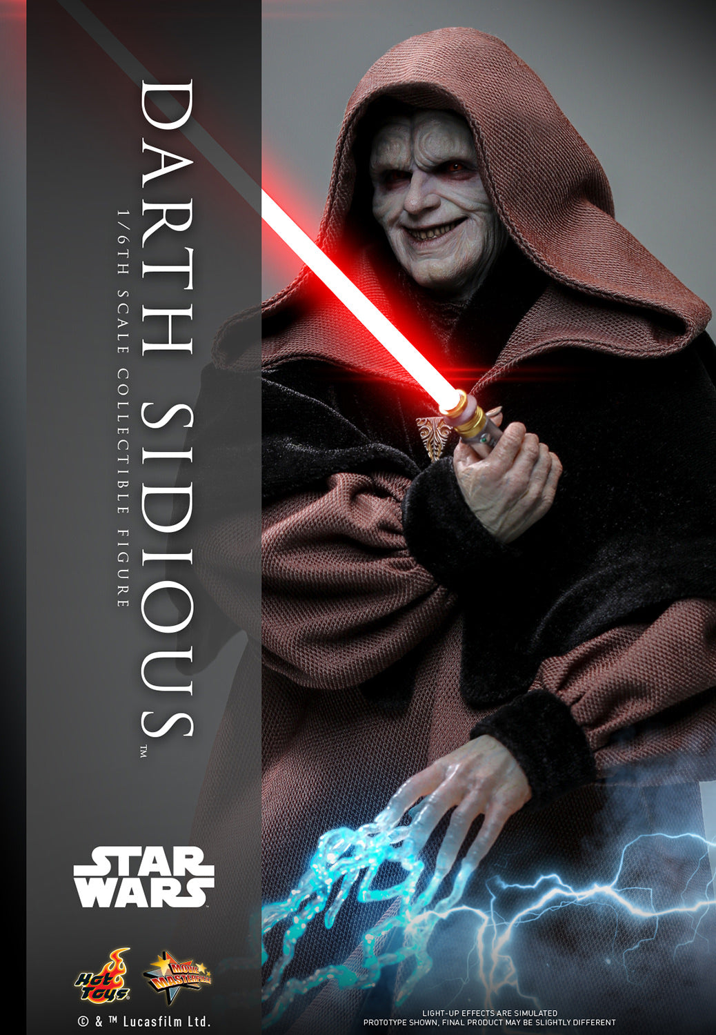 Hot Toys - Star Wars - Darth Sidious™ MMS745 - 1/6th Scale Collectible Figure