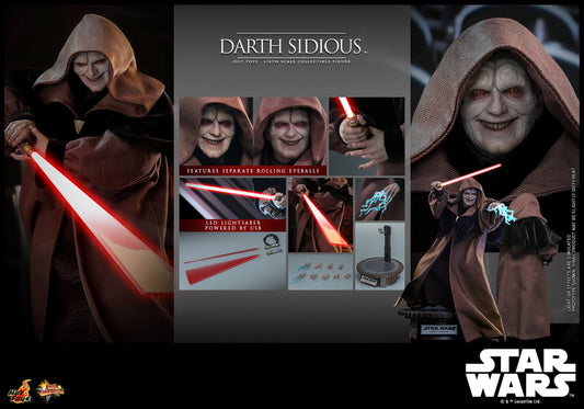 Hot Toys - Star Wars - Darth Sidious™ MMS745 - 1/6th Scale Collectible Figure