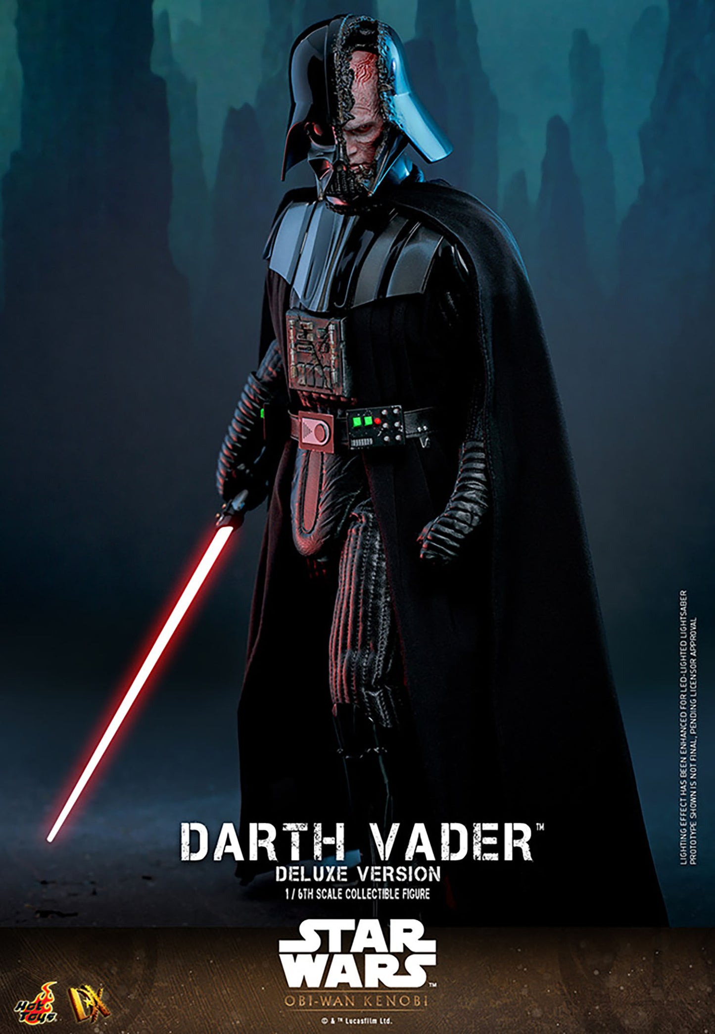 Hot Toys - Darth Vader (Obi Wan) - Deluxe Version - DX28 - 1/6th Figure