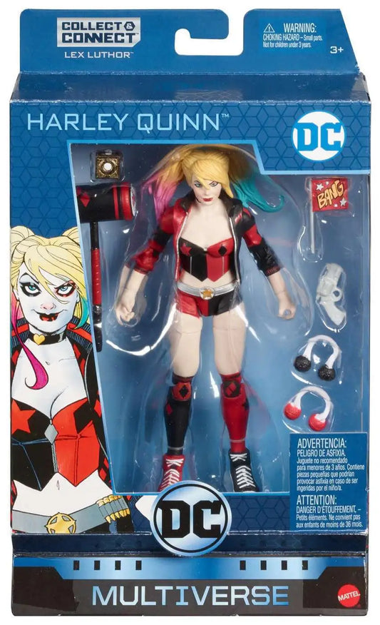 DC Multiverse Mattel - Harley Quinn - Collect & Connect Lex Luthor