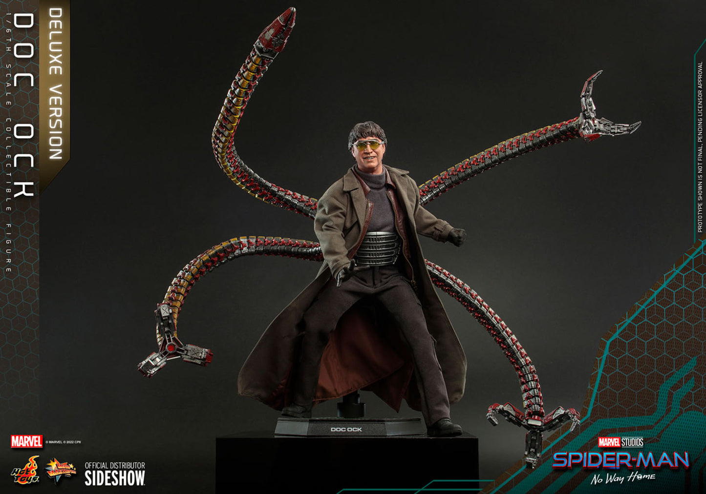 Hot Toys DOC OCK (Spider-Man No Way Home) - DELUXE - MMS633 1/6th Scale Collectible Figure