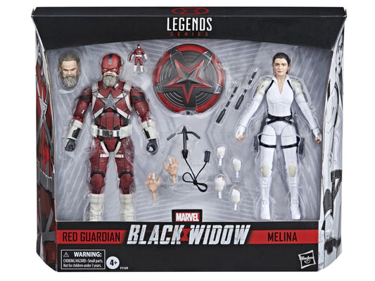 Marvel Legends Series - Black Widow - Red Guardian & Melina Figure 2 Pack