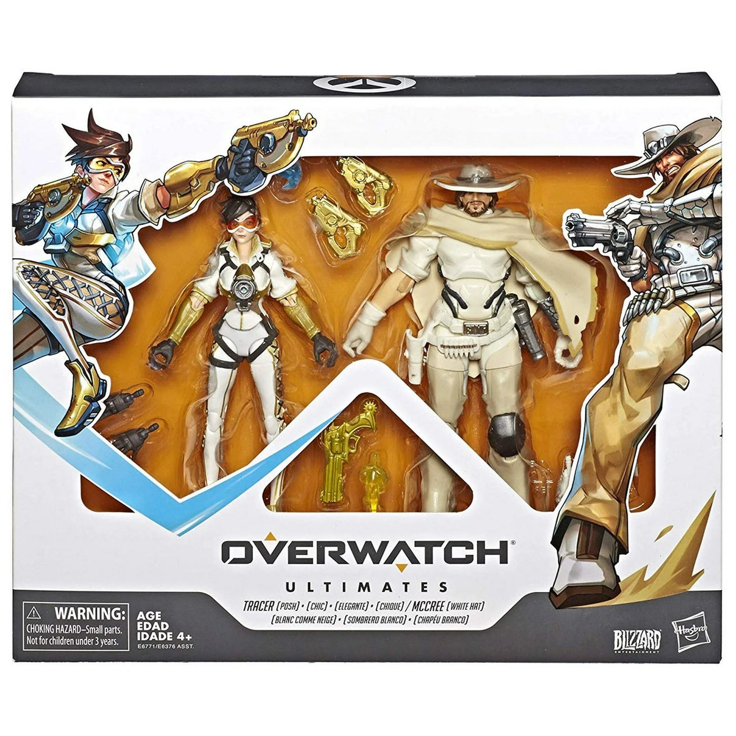 Overwatch Ultimates Series - Tracer (posh) & McCree (White Hat) - Dual Pack  6" Action Figures