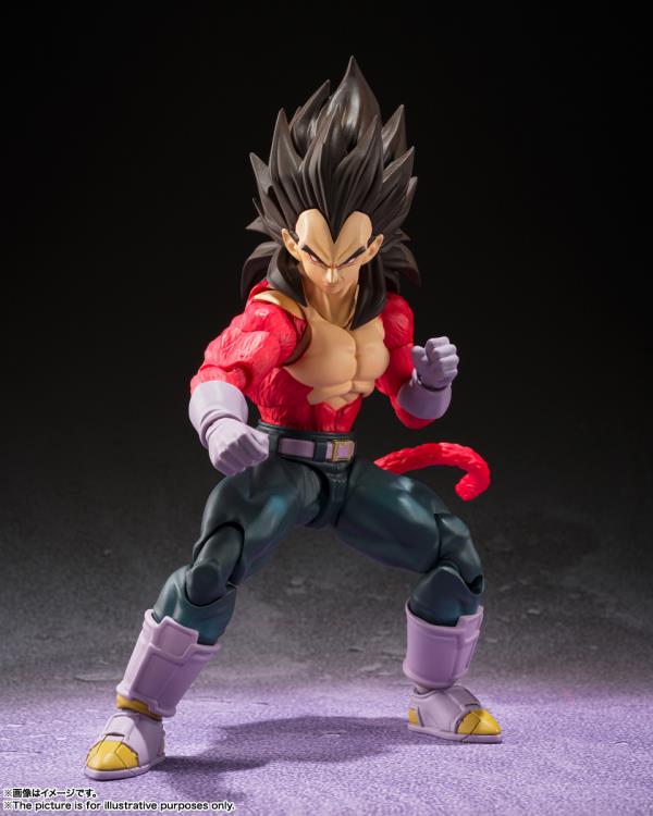 S.H.Figuarts - Dragon Ball GT - Super Saiyan 4 Vegeta Action Figure (OPEN BOX)