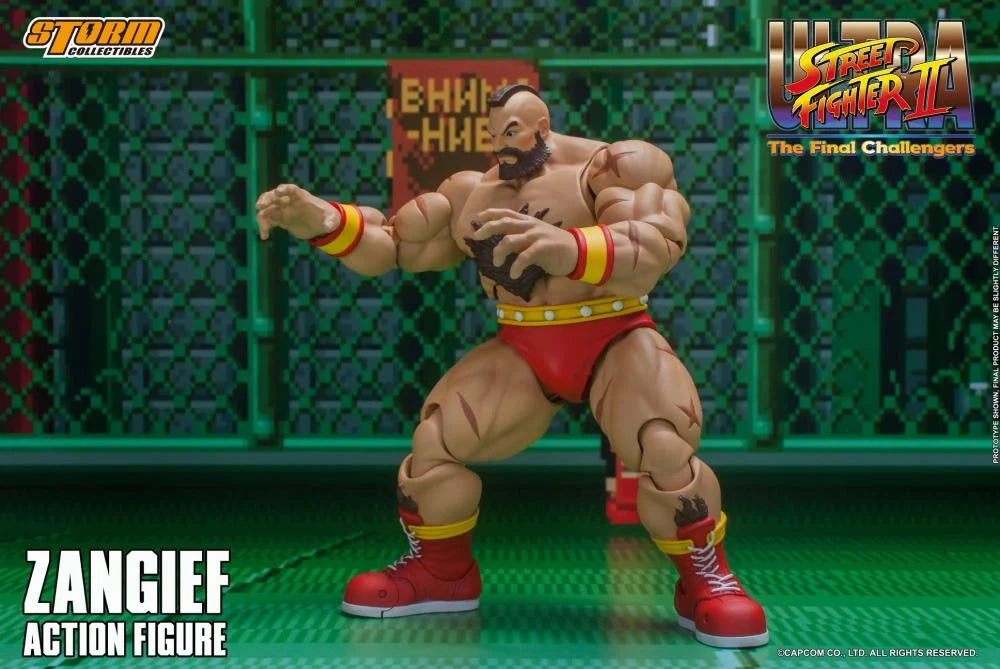 Storm Collectibles - Ultra Street Fighter II: The Final Challengers Zangief 1/12 Scale Action Figure
