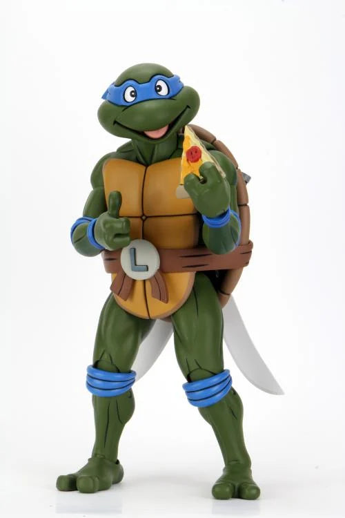 NECA - Teenage Mutant Ninja Turtles - (Animated Series) - Leonardo - 1/4 Scale Figure
