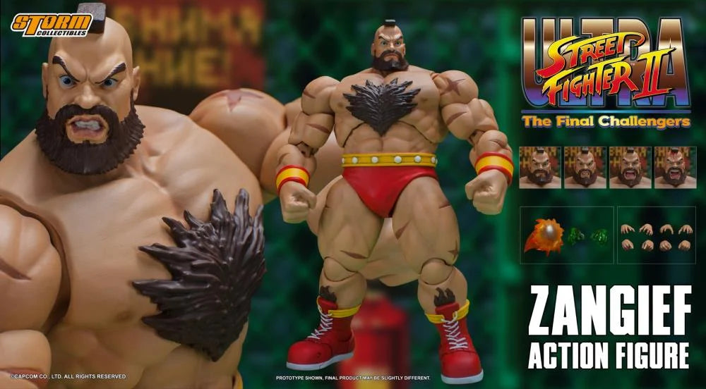 Storm Collectibles - Ultra Street Fighter II: The Final Challengers Zangief 1/12 Scale Action Figure