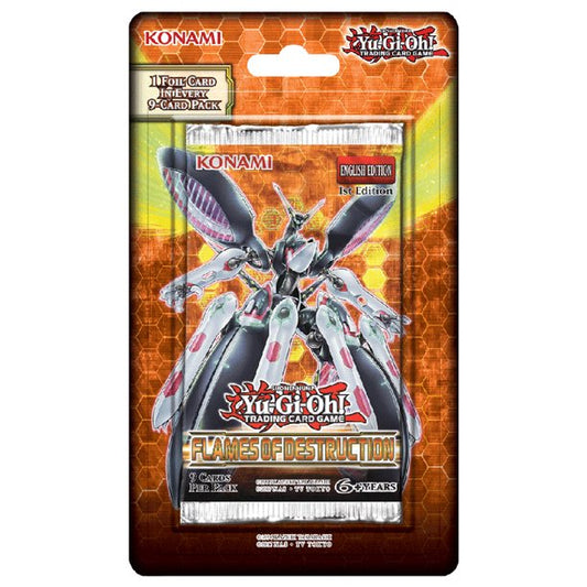 Yu-Gi-Oh! Flames of Destruction 1st edition Blister Pack