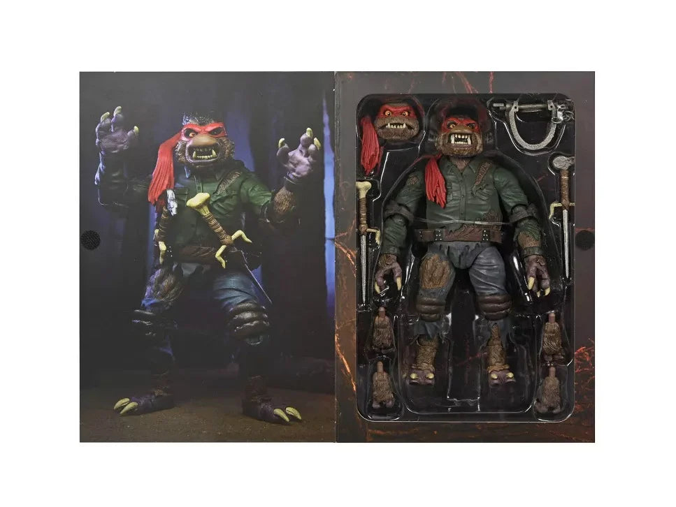 NECA - Universal Monsters x Teenage Mutant Ninja Turtles Ultimate Raphael as Wolfman