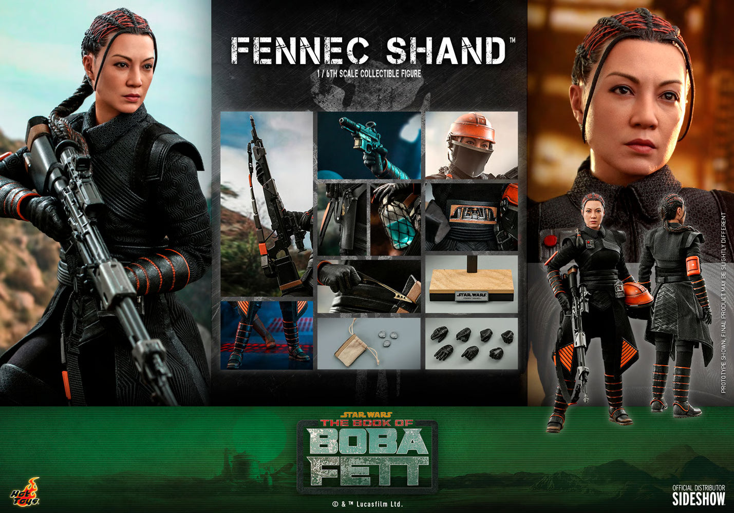 Hot Toys - Star Wars - Fennec Shand TMS068 - 1/6 Scale Figure (NO SHIPPER)