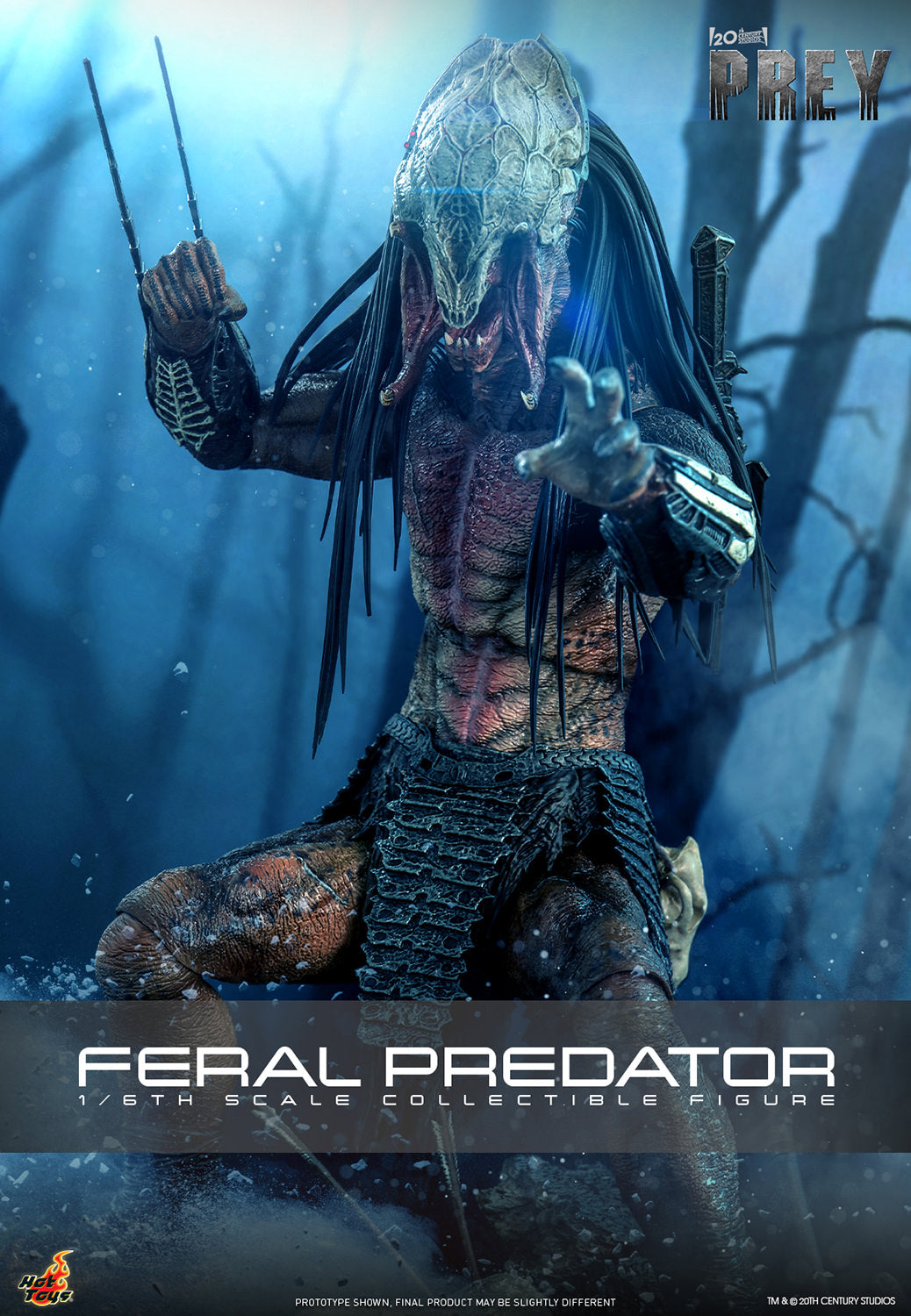 Hot Toys - PREY - Feral Predator - TMS114 - 1/6th collectible figure - (PRE-ORDER)