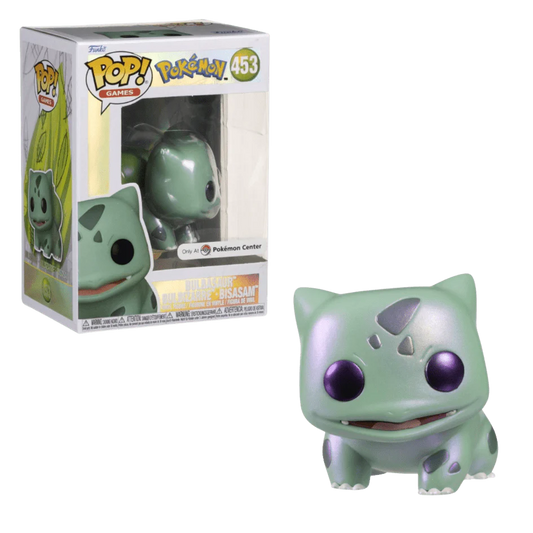 Funko Pop! Games - Pokémon - Bulbasaur - Pearlescent - 453 - BAD BOX