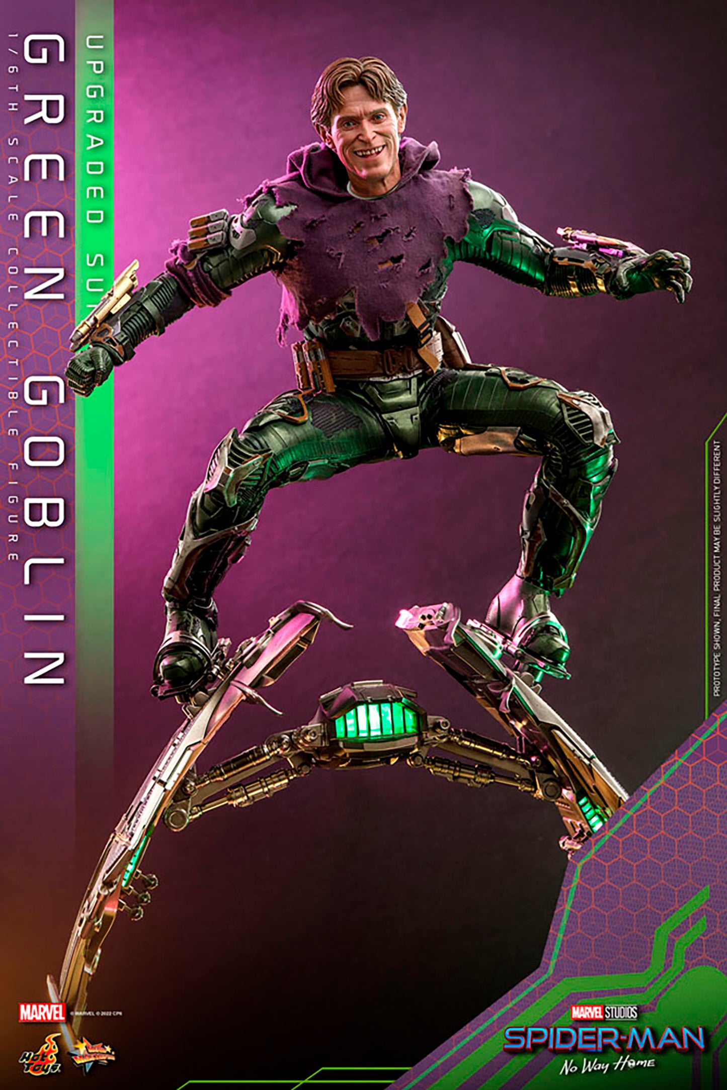 Hot Toys - GREEN GOBLIN (UPGRADED SUIT) - MMS674 - 1/6th Scale Collectible Figure