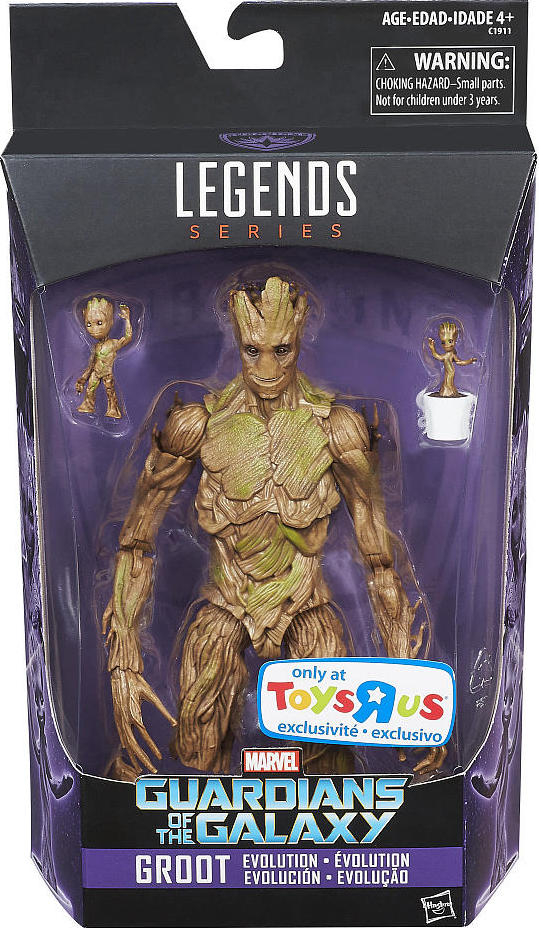 Marvel Legends Guardians of the Galaxy Groot (Evolution) Toys R