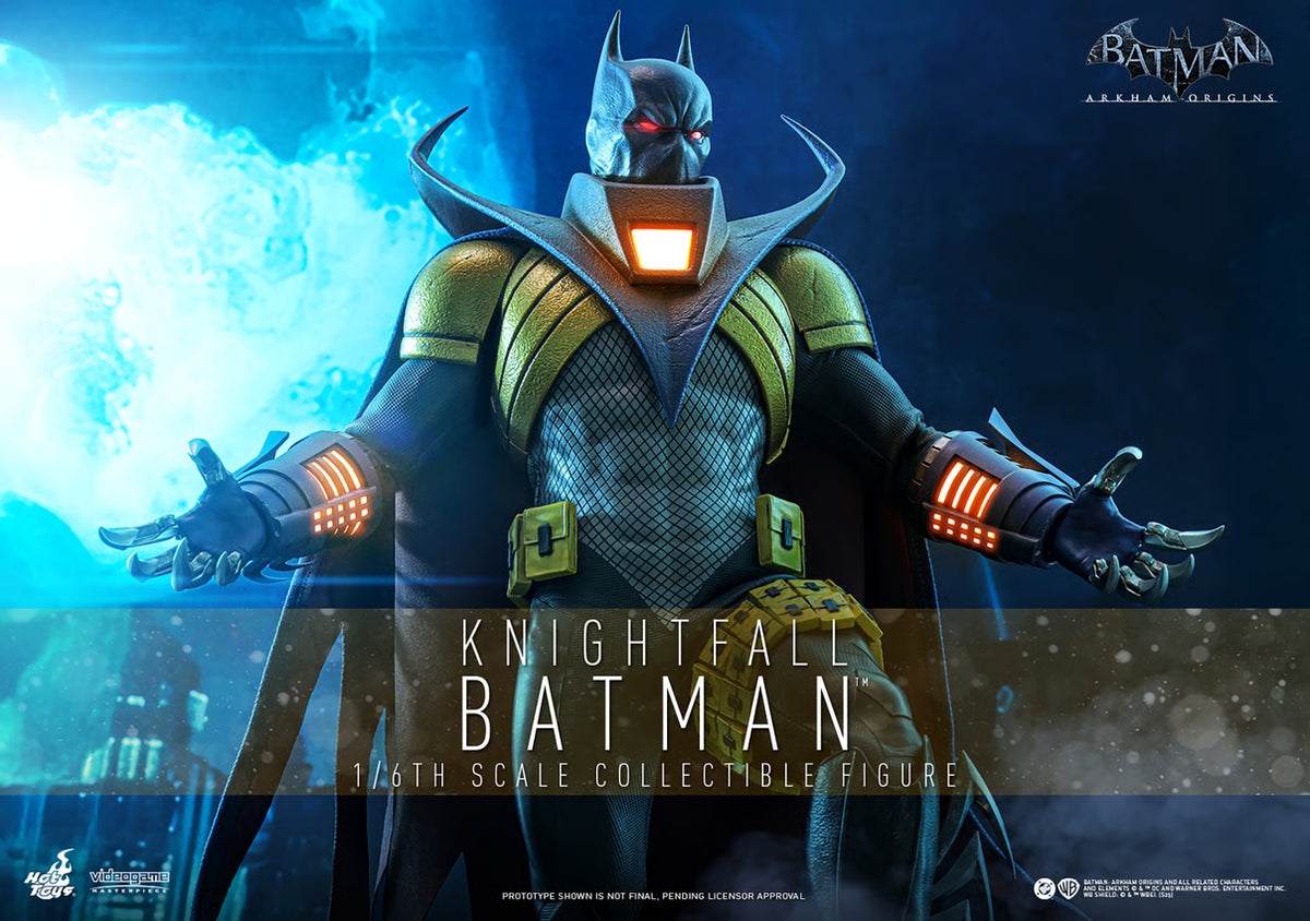 Hot Toys: Knightfall Batman Sixth Scale Figure - Batman Arkham Origins - Video Game Masterpiece Series (VGM74)