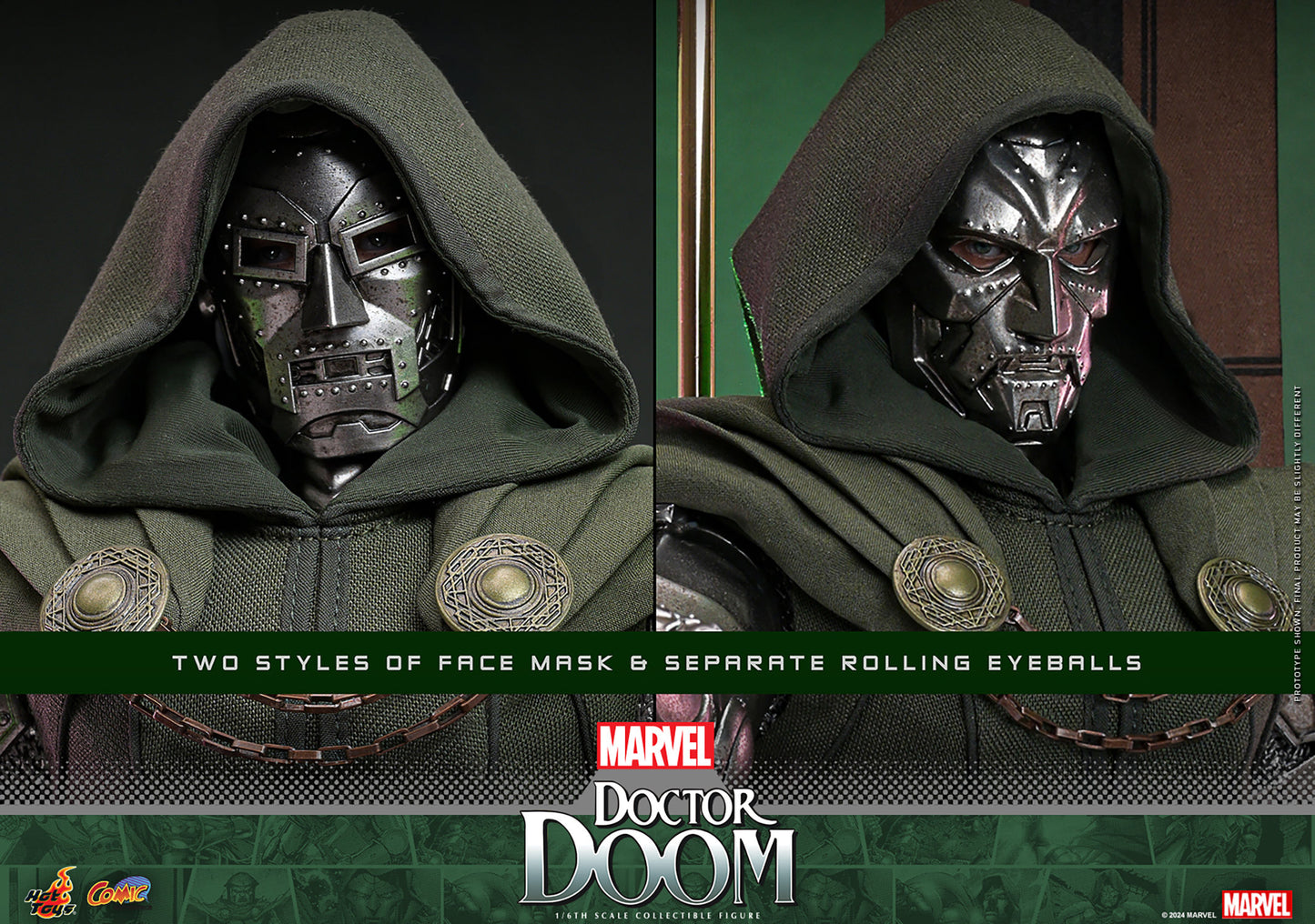 Hot Toys - Marvel Comics - Doctor Doom Sixth Scale Figure - CMS022