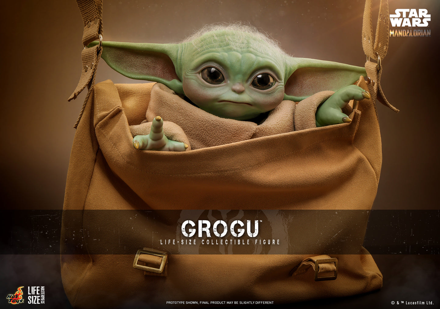 Grogu Life-Size Figure - The Mandalorian - Life-Size Masterpiece Series - Star Wars (Hot Toys)
