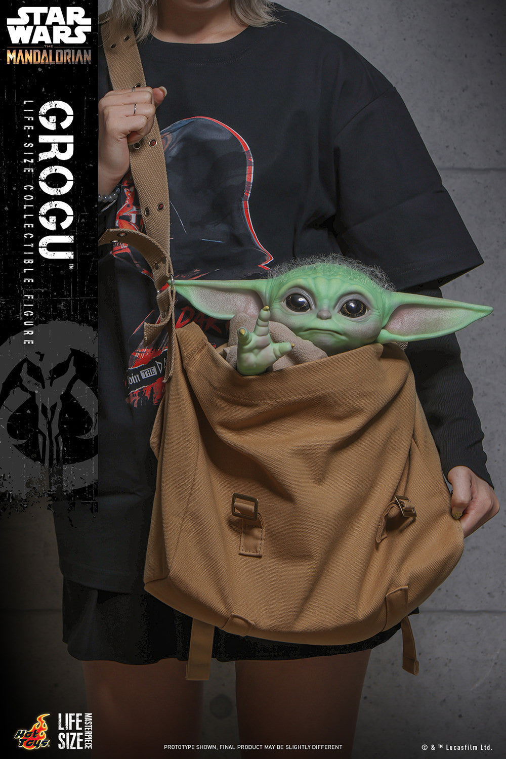 Grogu Life-Size Figure - The Mandalorian - Life-Size Masterpiece Series - Star Wars (Hot Toys)