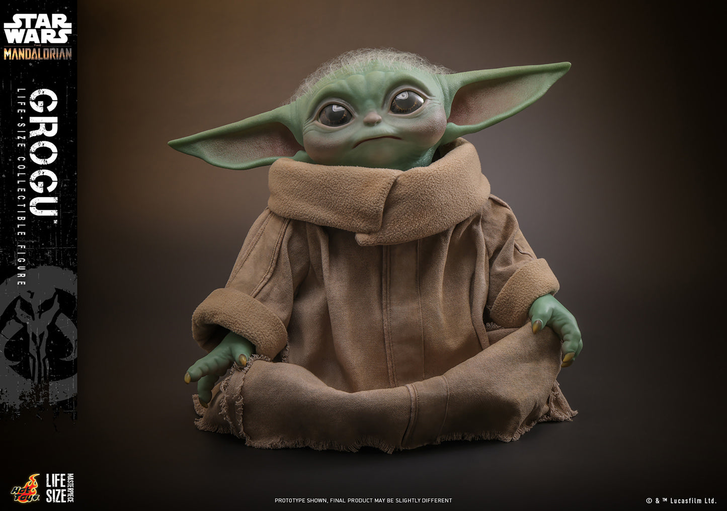Grogu Life-Size Figure - The Mandalorian - Life-Size Masterpiece Series - Star Wars (Hot Toys)