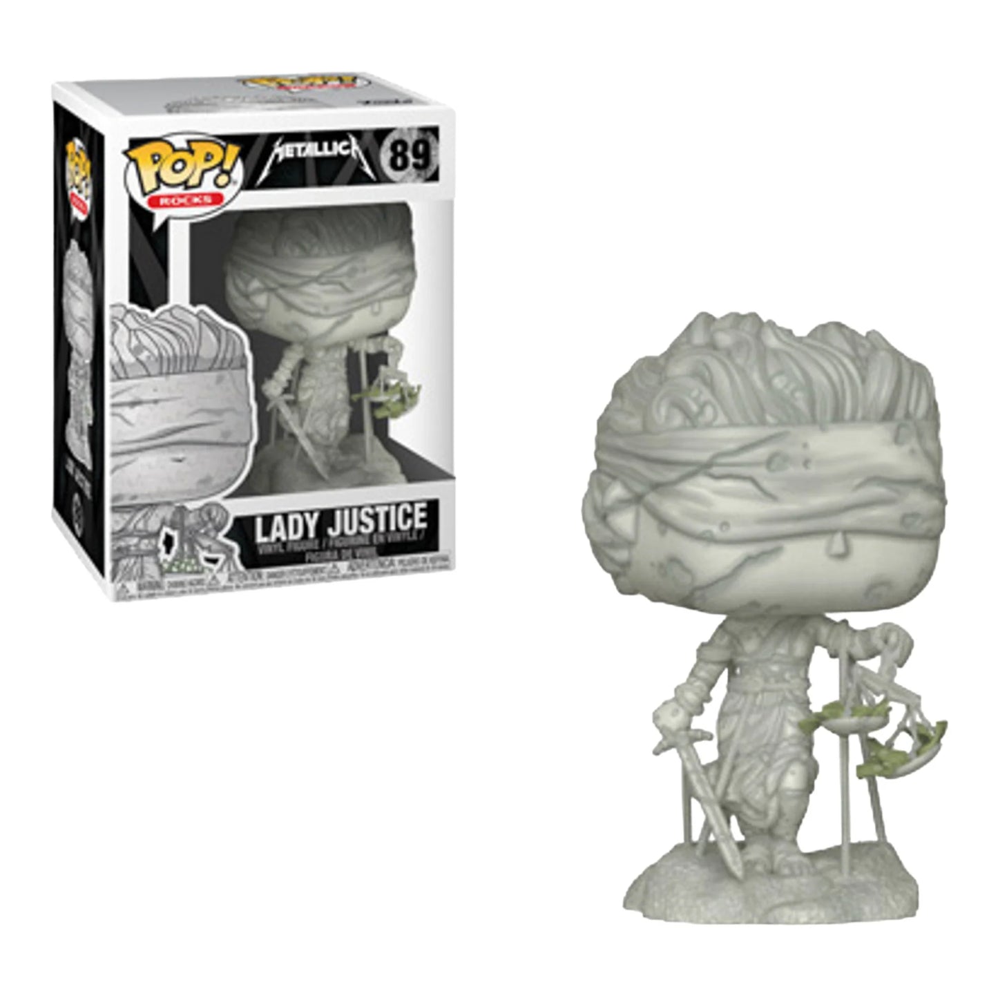Funko Pop! Rocks - Lady Justice - Metallica - 89