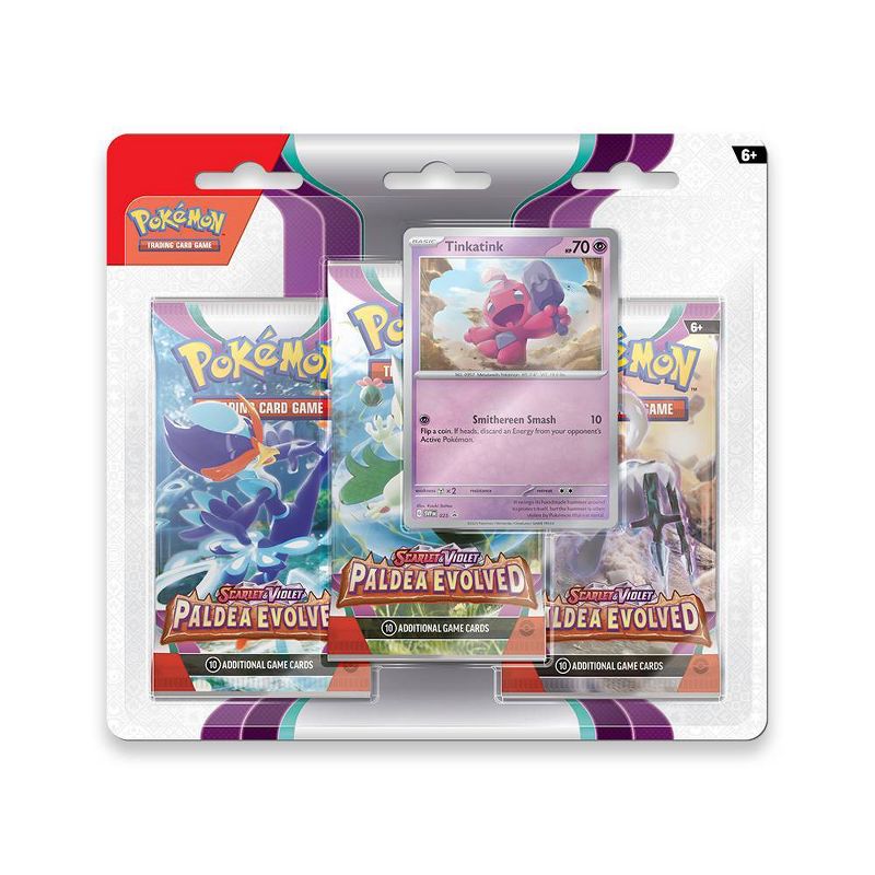 Pokémon Paldea Evolved 3pk blister