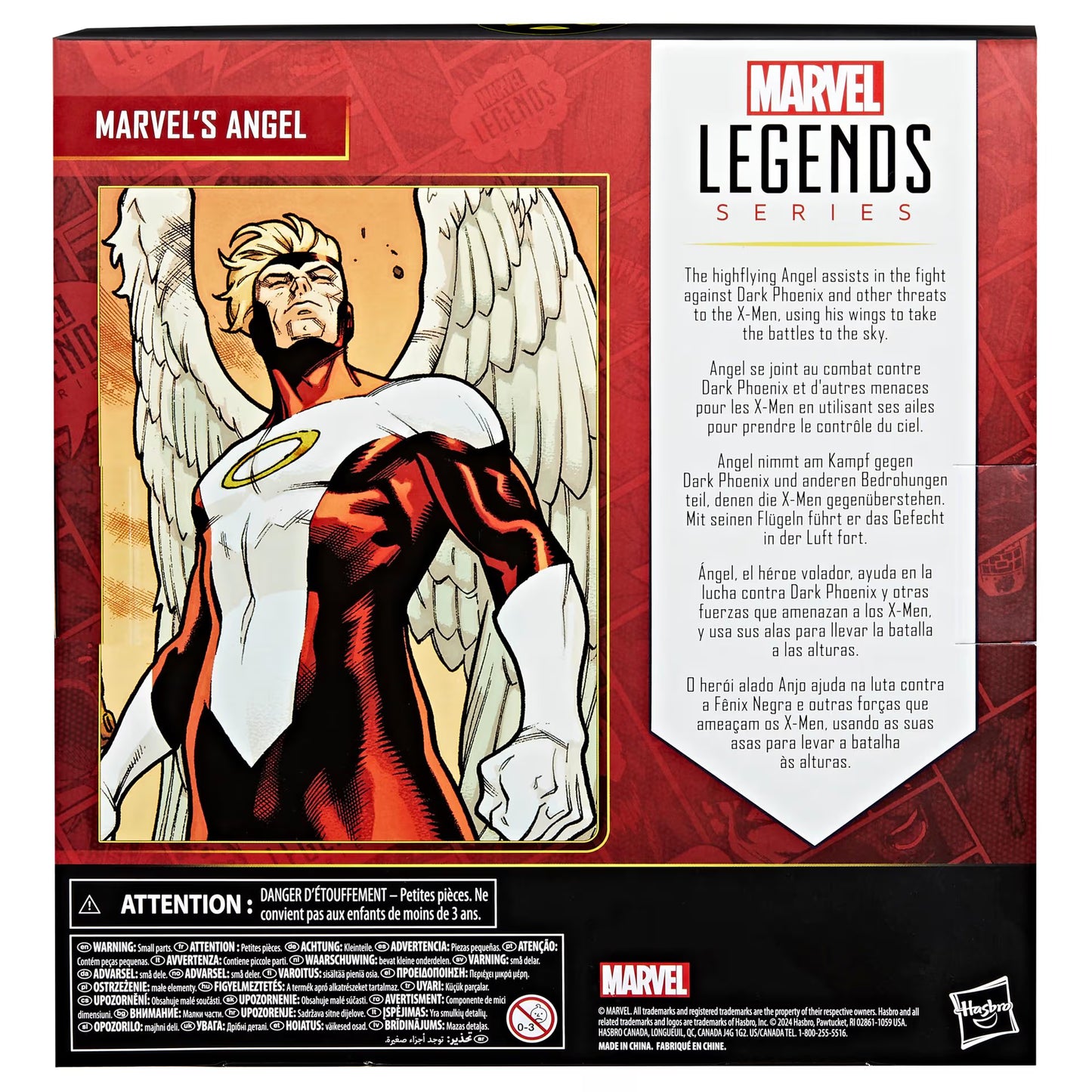 Marvel Legends Series Marvel's Angel, Deluxe X-Men 6" Figure