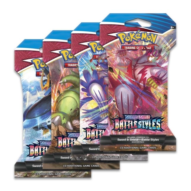 Pokémon Battle Styles Sleeved Blister
