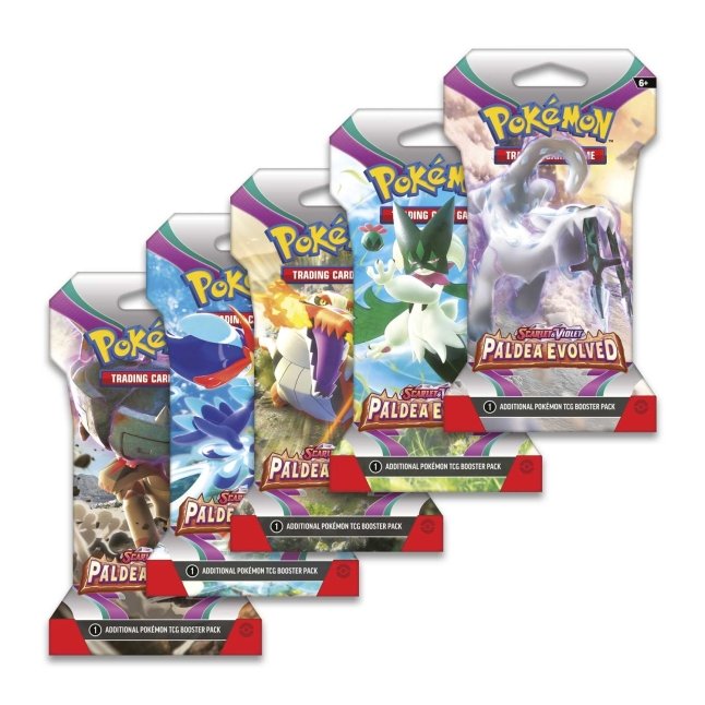 Pokémon Paldea Evolved Sleeved Booster