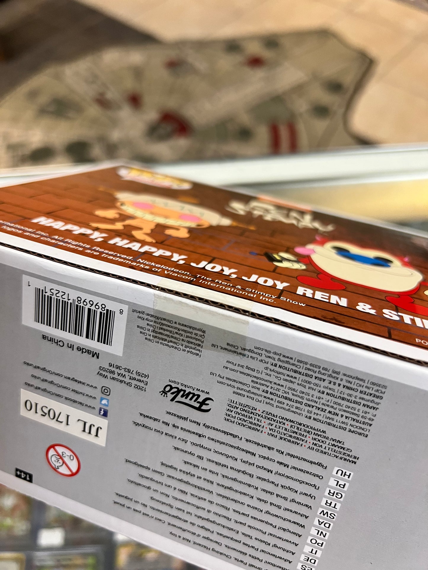 Funko Pop! Animation - Ren and Stimpy - 2017 SDCC 2500PC LE - (Happy, Happy, Joy, Joy)