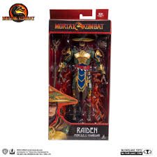 McFarlane Toys - Mortal Kombat Raiden Merciless Guardian Figure 7in