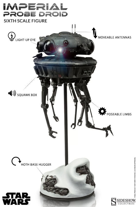 Sideshow - Star Wars - Imperial Probe Droid - 1/6th Scale Collectible Figure