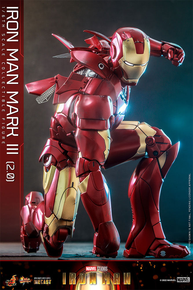 Hot Toys - Marvel - Iron Man Mark III (2.0) - MMS664 1:6 Figure