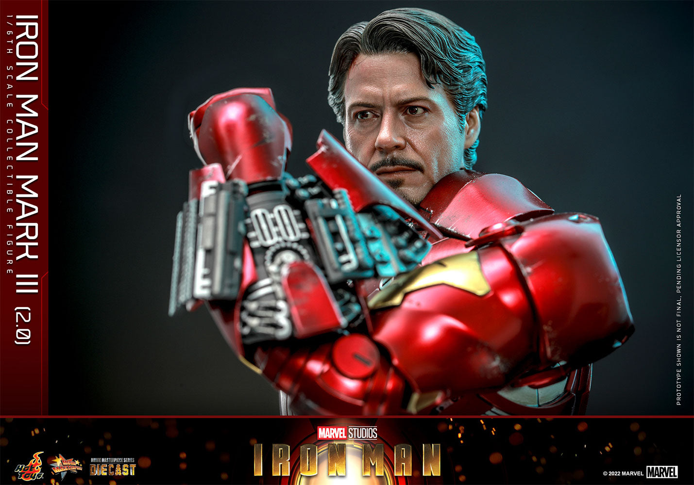 Hot Toys - Marvel - Iron Man Mark III (2.0) - MMS664 1:6 Figure