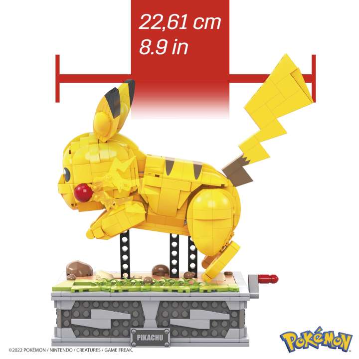 MEGA Pokémon Motion Pikachu Building Set