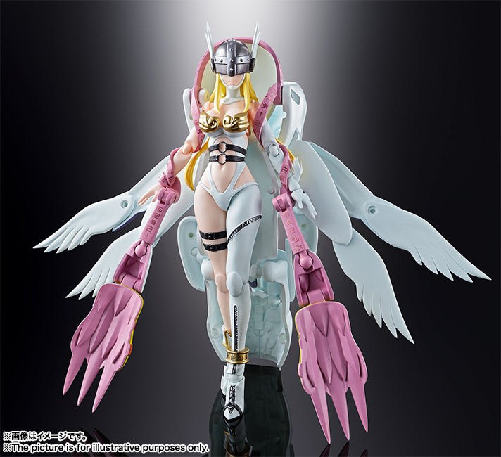 TAMASHII NATIONS Bandai Digivolving Spirits 04 Angewomon Digimon - Diecast Evolution - Action Figure