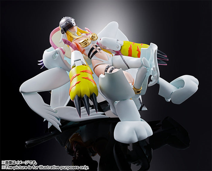 TAMASHII NATIONS Bandai Digivolving Spirits 04 Angewomon Digimon - Diecast Evolution - Action Figure