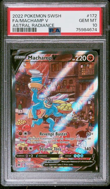 Pokemon Machamp V Alt Art & Gold popular Shiny Mew