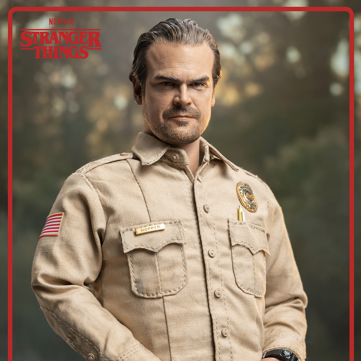 Jim Hopper (Season 1) Sixth Scale Figure - Threezero