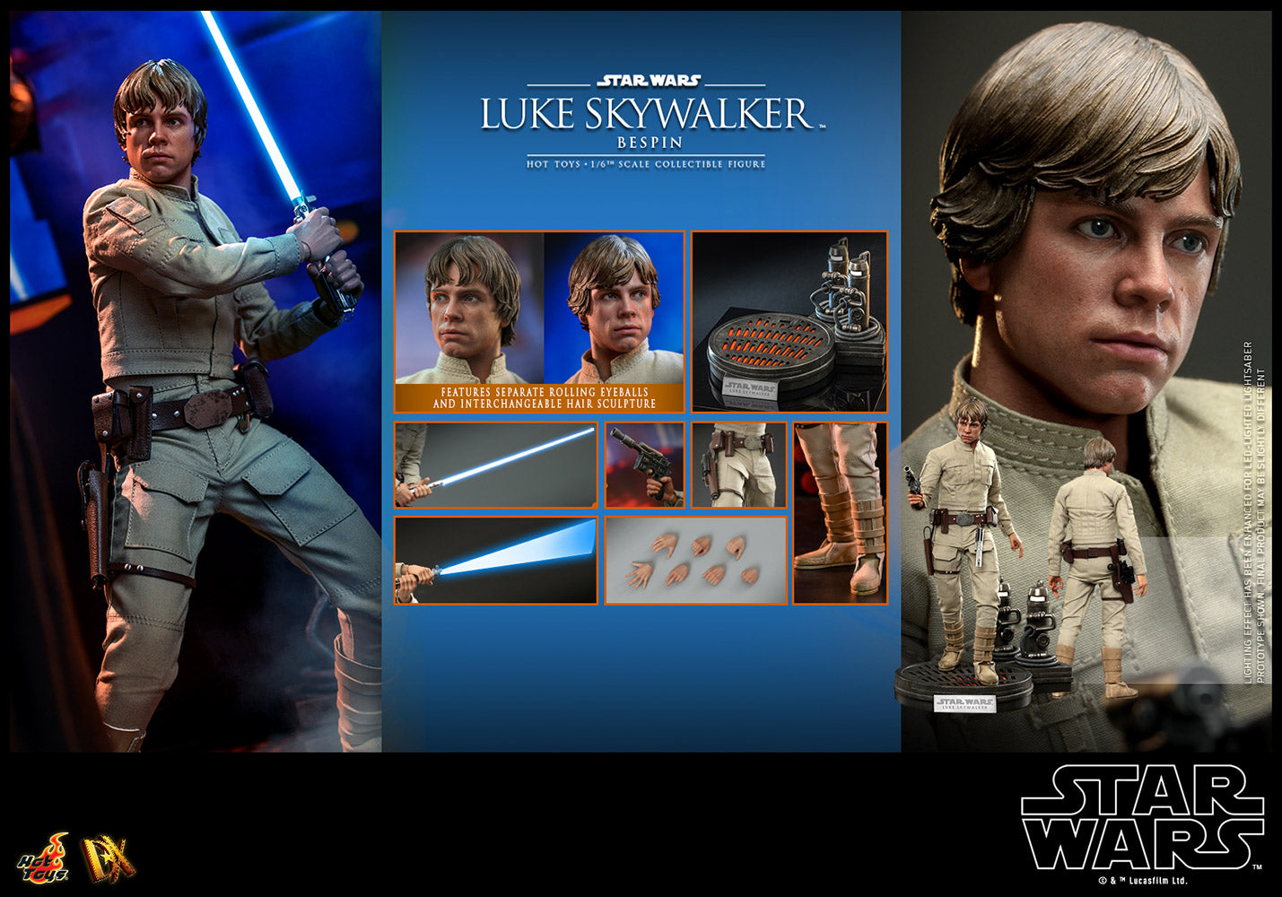 Hot Toys - Star Wars - Luke Skywalker (Bespin)